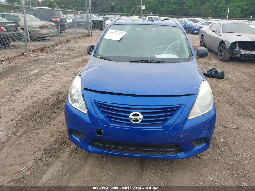 2012 Nissan Versa 1.6 S VIN: 3N1CN7AP3CL835572 Lot: 39205980