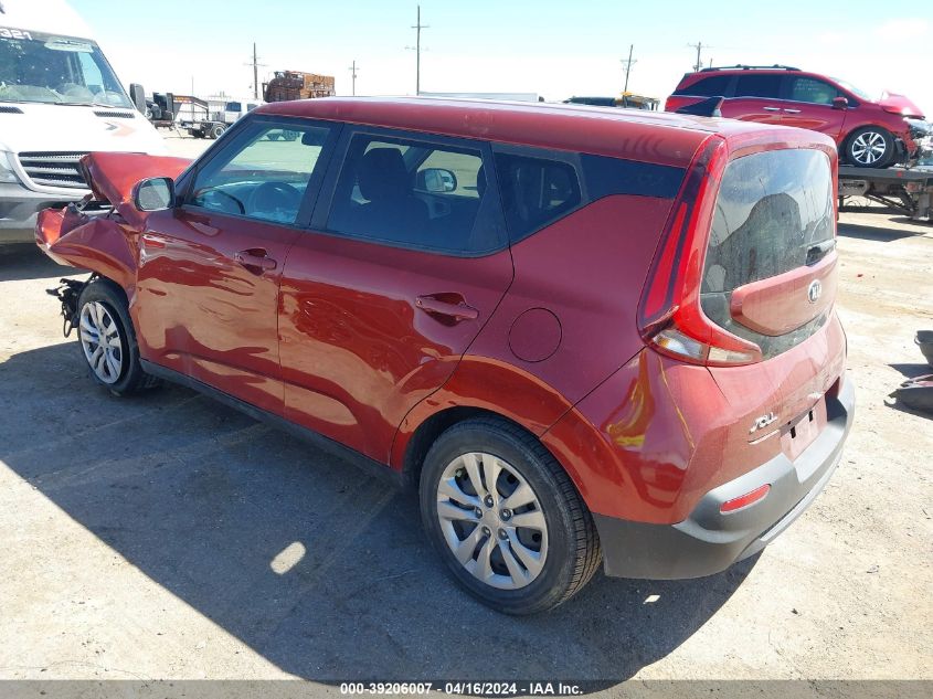 2020 Kia Soul Lx VIN: KNDJ23AU6L7088453 Lot: 39206007