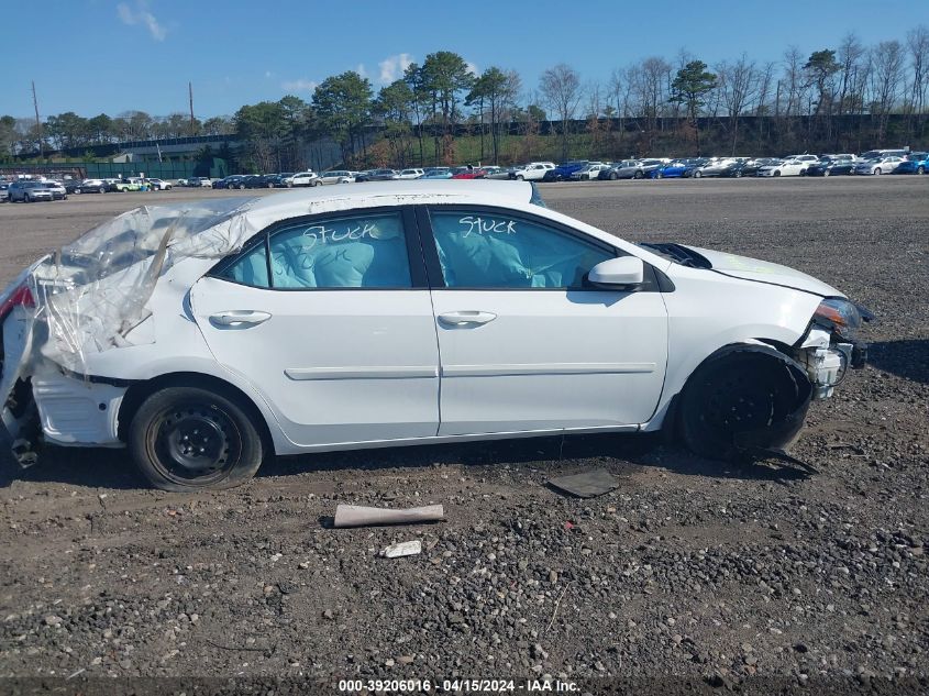 2018 Toyota Corolla Le VIN: 2T1BURHE3JC094139 Lot: 39206016