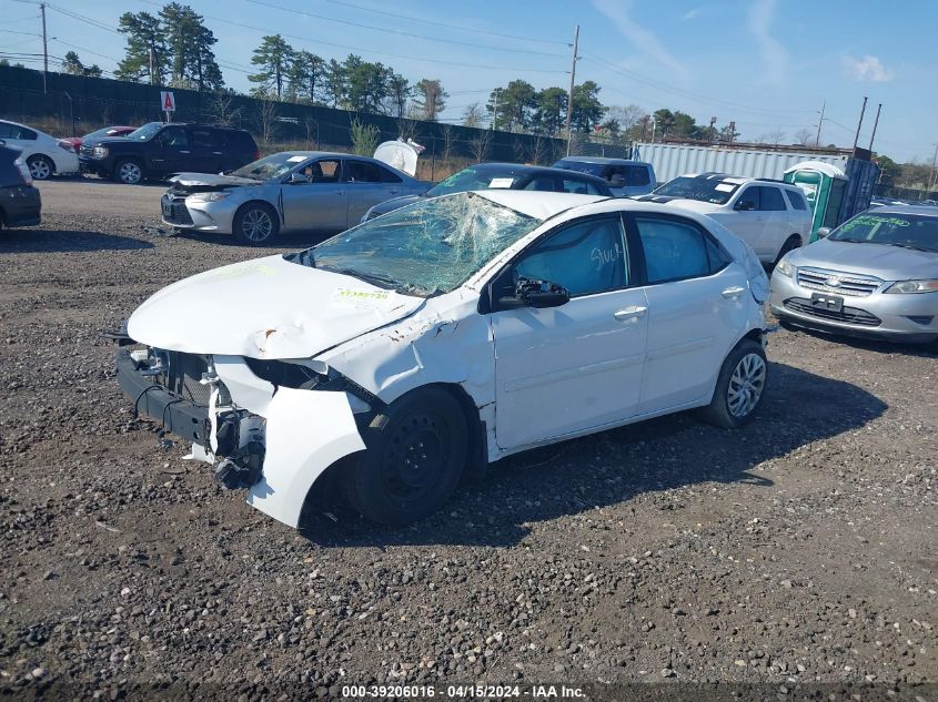 2018 Toyota Corolla Le VIN: 2T1BURHE3JC094139 Lot: 39206016