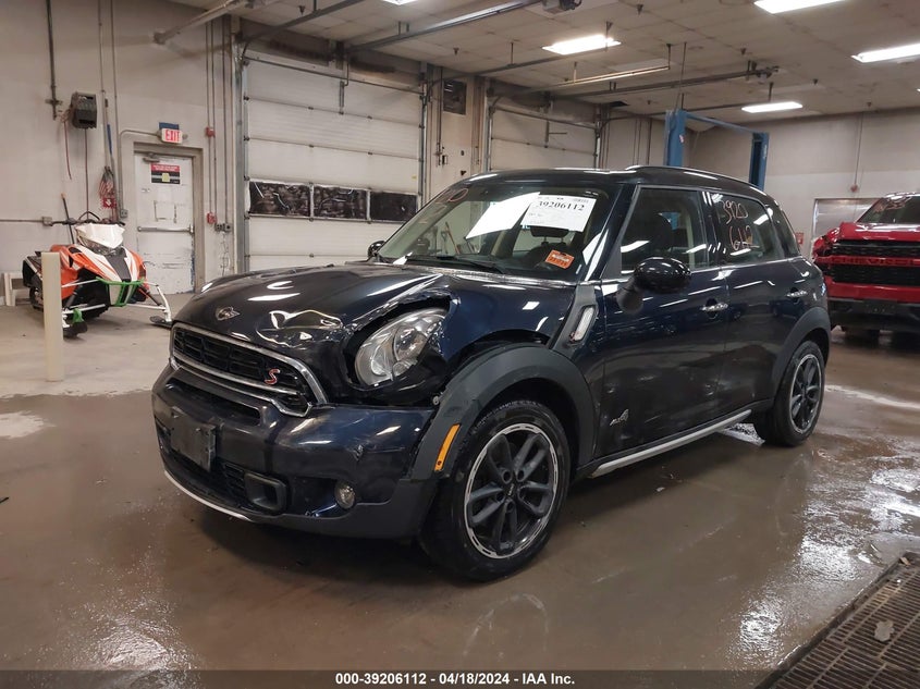 2016 Mini Countryman Cooper S VIN: WMWZC5C56GWU03519 Lot: 39206112