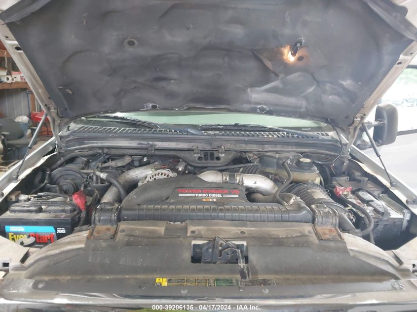 2003 Ford F-250 Lariat/Xl/Xlt VIN: 1FTNW21P73ED79291 Lot: 39206135