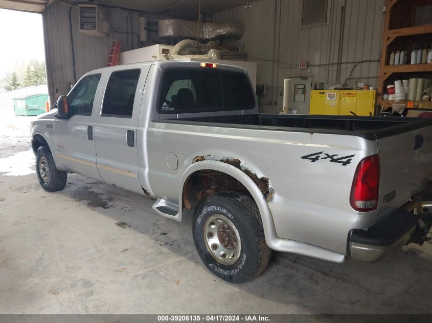 2003 Ford F-250 Lariat/Xl/Xlt VIN: 1FTNW21P73ED79291 Lot: 39206135