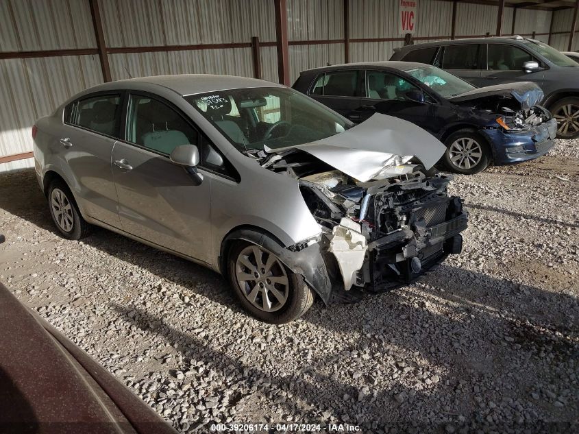 2013 Kia Rio Lx VIN: KNADM4A38D6283270 Lot: 39206174