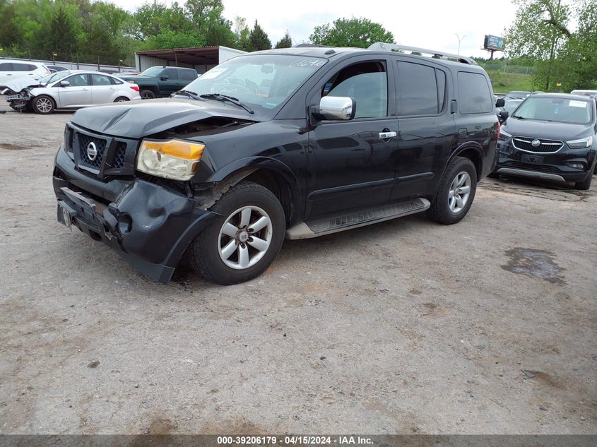 2011 Nissan Armada Sv VIN: 5N1AA0ND3BN616970 Lot: 39206179