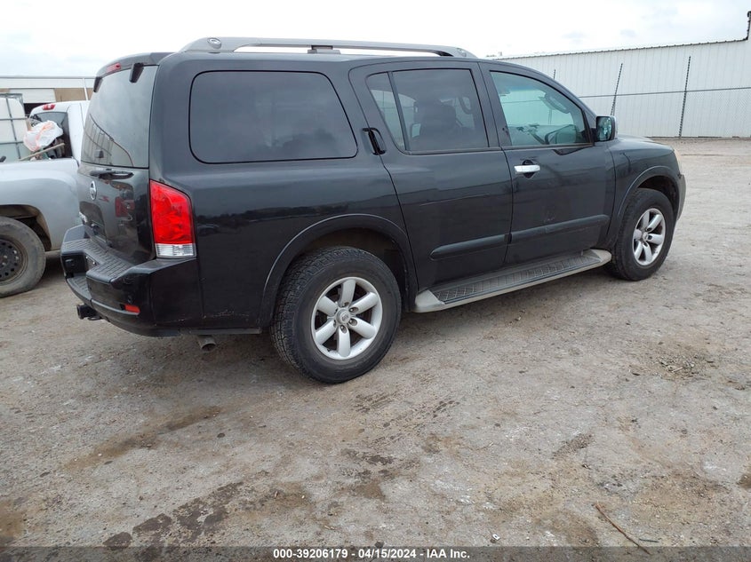 2011 Nissan Armada Sv VIN: 5N1AA0ND3BN616970 Lot: 39206179