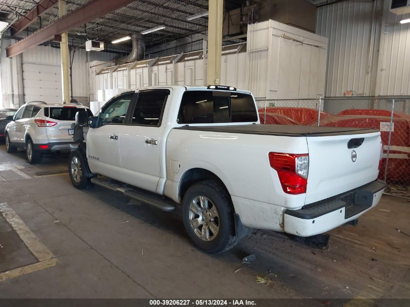 2017 Nissan Titan Platinum Reserve/Pro-4X/S/Sl/Sv VIN: 1N6AA1E50HN513935 Lot: 39206227