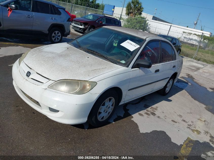 2HGES16314H578621 | 2004 HONDA CIVIC