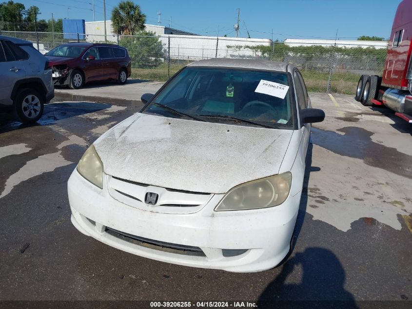 2HGES16314H578621 | 2004 HONDA CIVIC