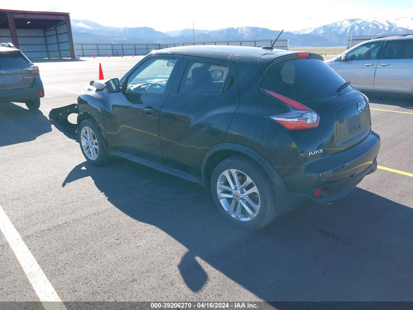 2016 Nissan Juke Sl VIN: JN8AF5MV3GT659323 Lot: 39206270