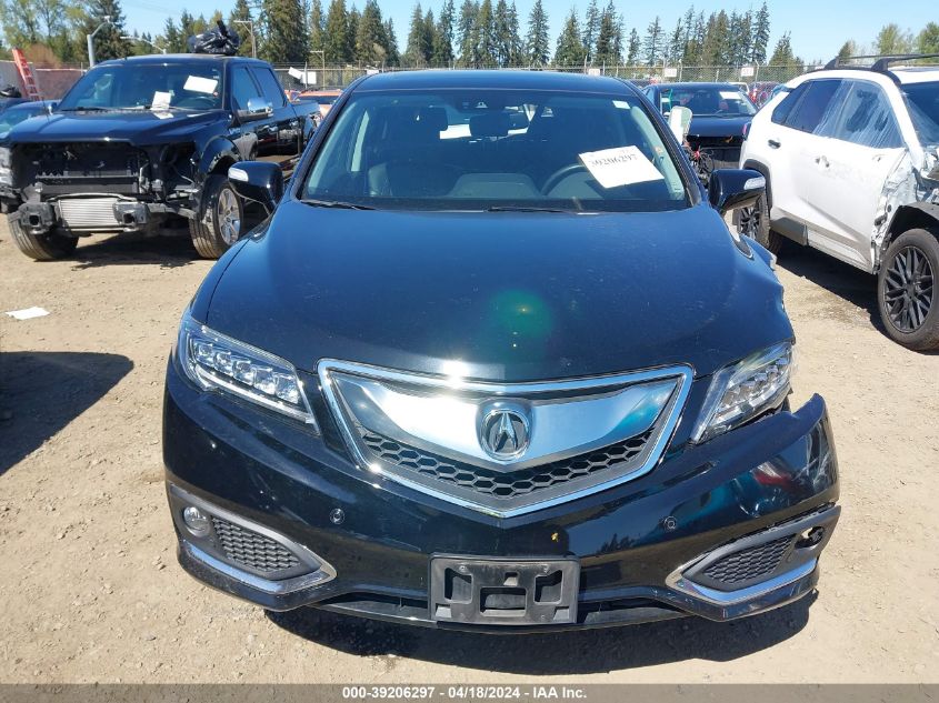 2017 Acura Rdx Advance Package VIN: 5J8TB4H75HL004475 Lot: 39206297