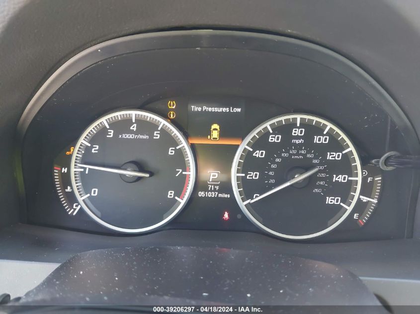 2017 Acura Rdx Advance Package VIN: 5J8TB4H75HL004475 Lot: 39206297