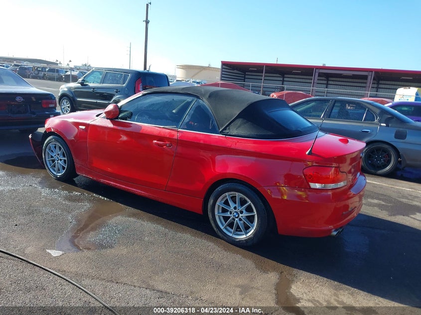 2010 BMW 128I VIN: WBAUL7C51AVJ77800 Lot: 39206318