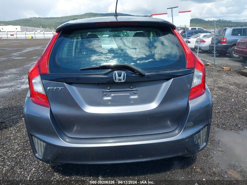 2015 Honda Fit Lx VIN: 3HGGK5H51FM723336 Lot: 39206326