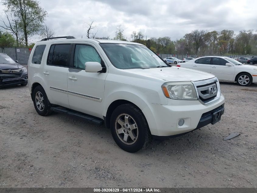 2011 Honda Pilot Touring VIN: 5FNYF4H94BB076840 Lot: 39206329