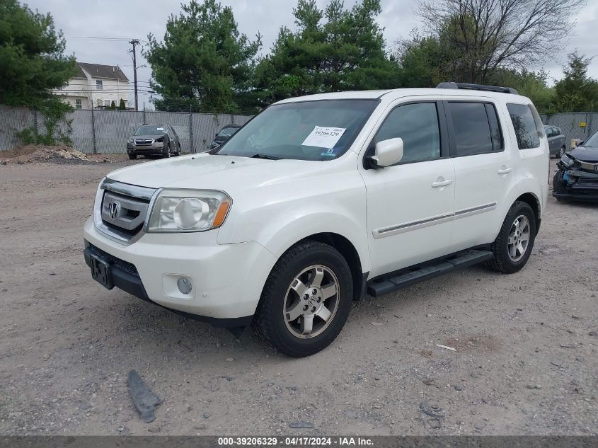 2011 Honda Pilot Touring VIN: 5FNYF4H94BB076840 Lot: 66067573