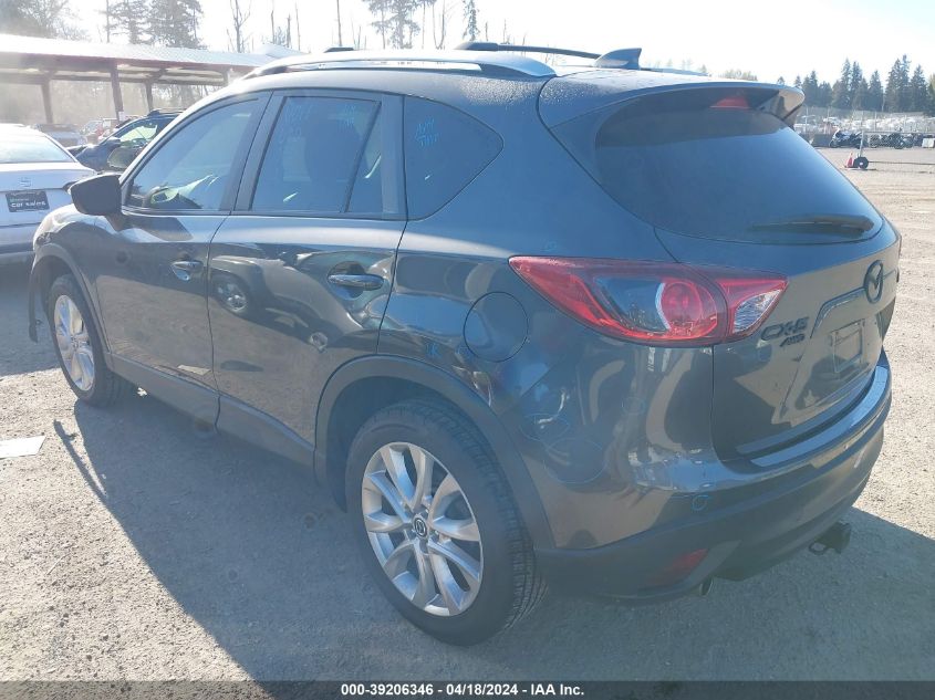 2014 Mazda Cx-5 Grand Touring VIN: JM3KE4DY0E0417800 Lot: 39206346