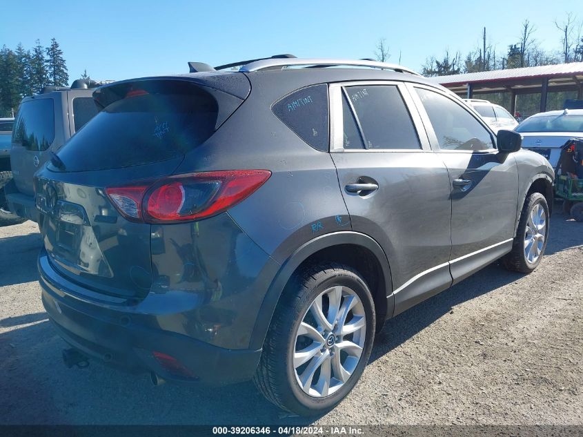 2014 Mazda Cx-5 Grand Touring VIN: JM3KE4DY0E0417800 Lot: 39206346