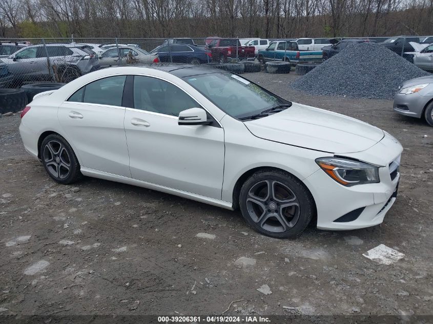 WDDSJ4GB5EN108554 2014 Mercedes-Benz Cla 250 4Matic