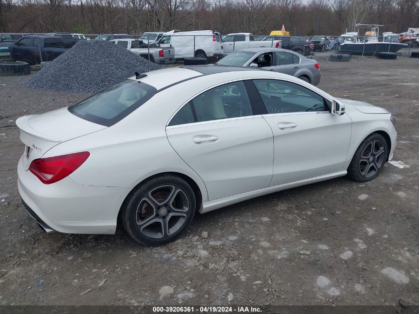 VIN WDDSJ4GB5EN108554 2014 Mercedes-Benz CLA 250, 4... no.4