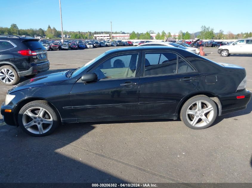 2001 Lexus Is 300 VIN: JTHBD182910019350 Lot: 39206382