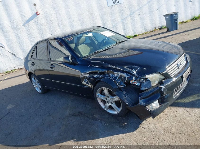 2001 Lexus Is 300 VIN: JTHBD182910019350 Lot: 39206382