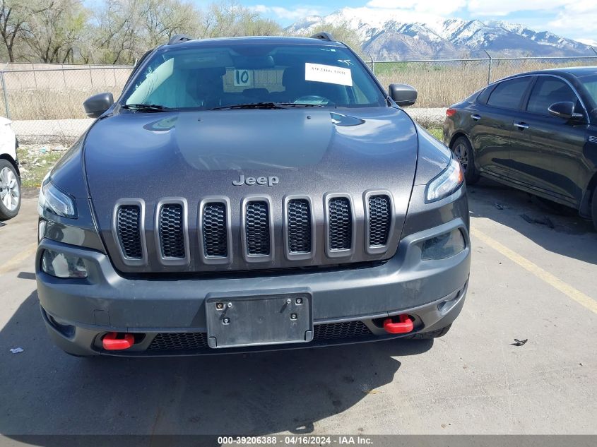 2018 Jeep Cherokee Trailhawk 4X4 VIN: 1C4PJMBB8JD564278 Lot: 39206388