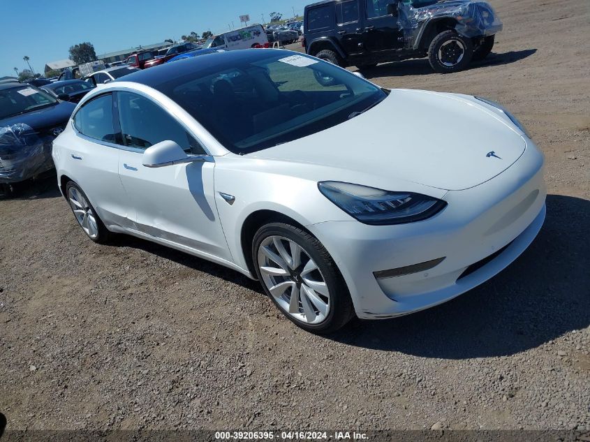 2018 TESLA MODEL 3 LONG RANGE/MID RANGE - 5YJ3E1EAXJF165045