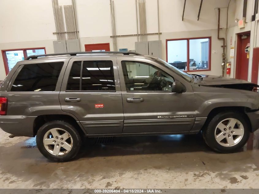 2002 Jeep Grand Cherokee Limited VIN: 1J8GW58N52C171718 Lot: 39206404