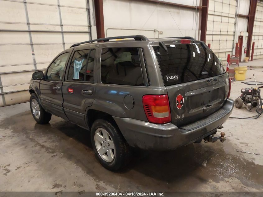 2002 Jeep Grand Cherokee Limited VIN: 1J8GW58N52C171718 Lot: 39206404