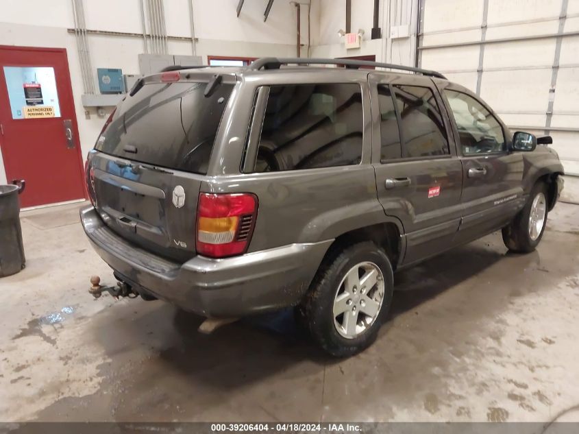 2002 Jeep Grand Cherokee Limited VIN: 1J8GW58N52C171718 Lot: 39206404