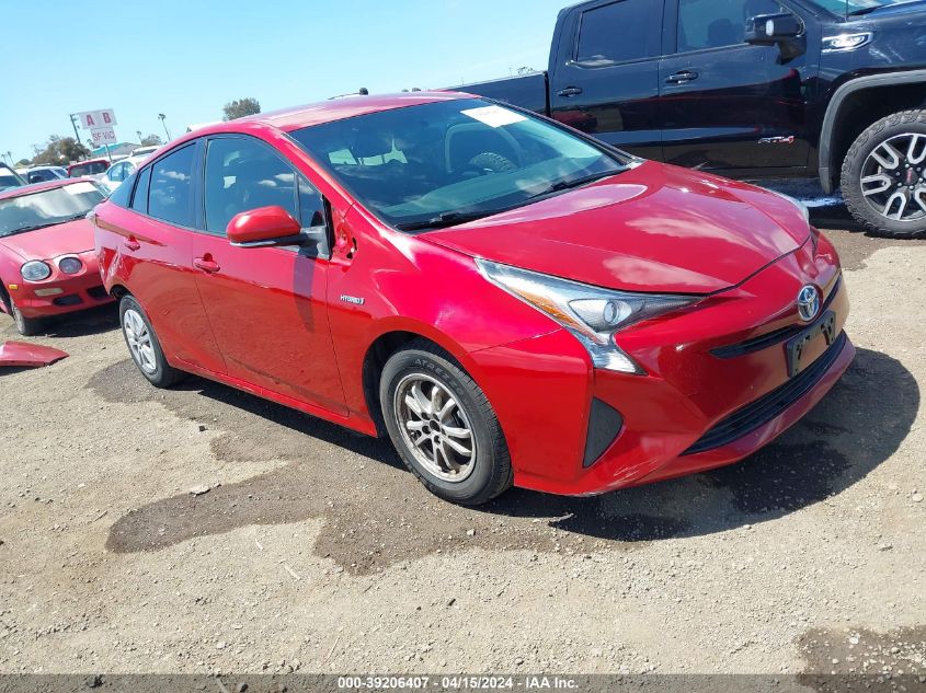 2016 Toyota Prius Two VIN: JTDKBRFU2G3532053 Lot: 39206407