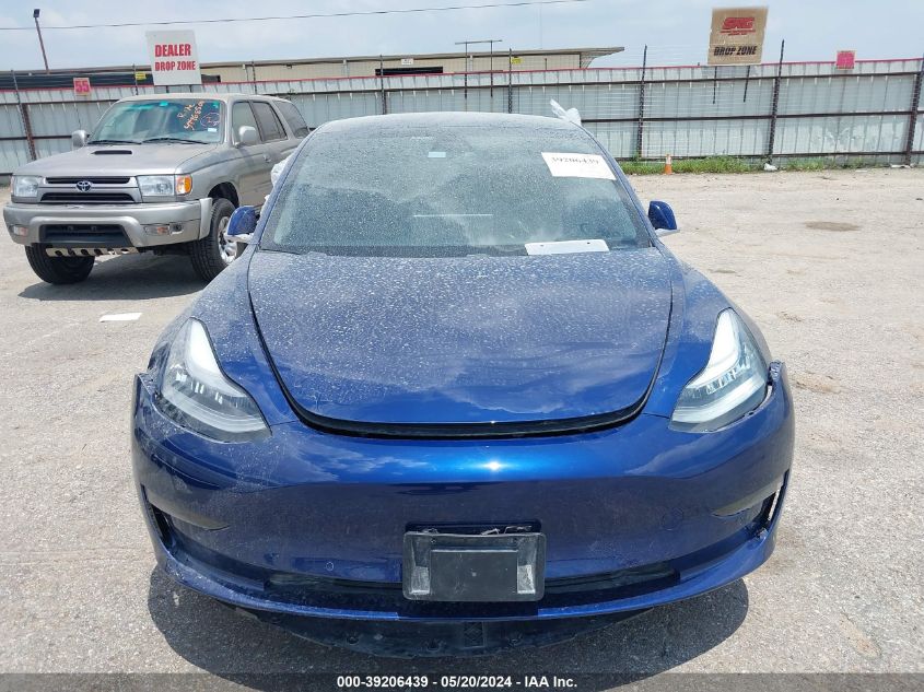 2020 Tesla Model 3 Standard Range Plus Rear-Wheel Drive/Standard Range Rear-Wheel Drive VIN: 5YJ3E1EA2LF807647 Lot: 39206439