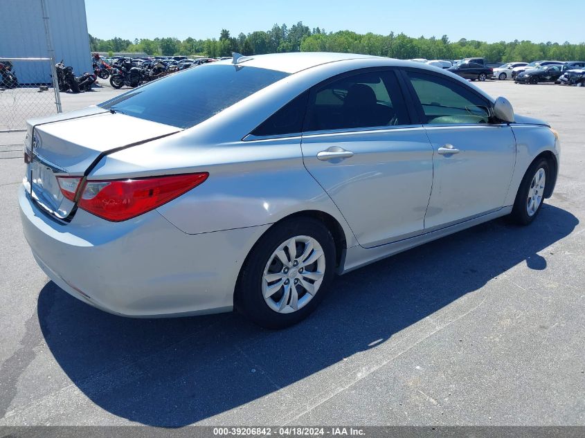 2013 Hyundai Sonata Gls VIN: 5NPEB4AC4DH560340 Lot: 39206842