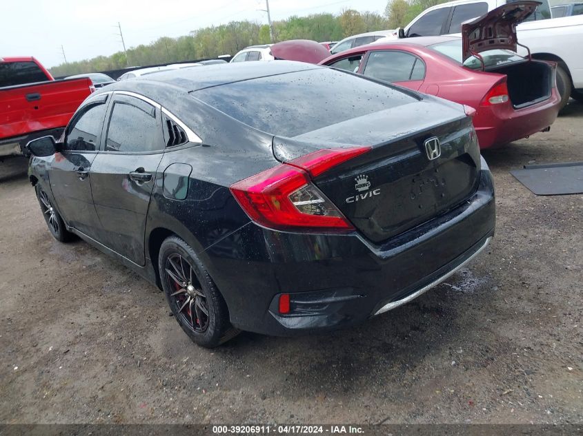 2019 Honda Civic Lx VIN: 2HGFC2F62KH529488 Lot: 39206911