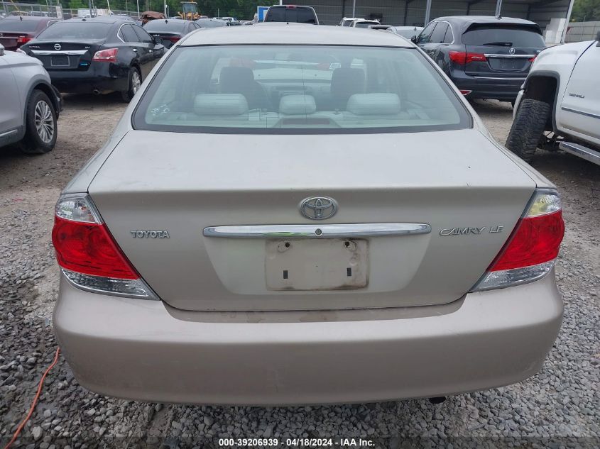 2005 Toyota Camry Le VIN: 4T1BE32K55U500659 Lot: 39206939