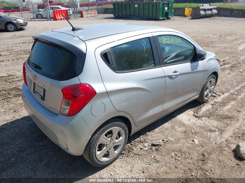 2020 Chevrolet Spark Fwd Ls Automatic VIN: KL8CB6SA9LC401834 Lot: 39206963