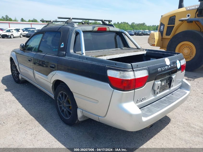 2003 Subaru Baja VIN: 4S4BT61C637109128 Lot: 39207006