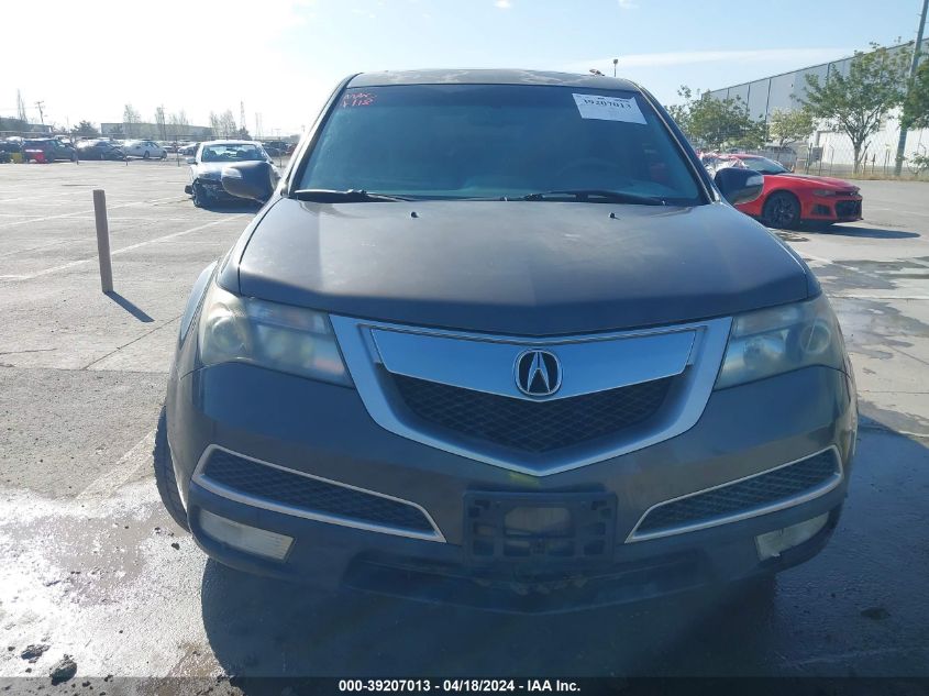 2012 Acura Mdx Technology Package VIN: 2HNYD2H34CH521072 Lot: 39207013