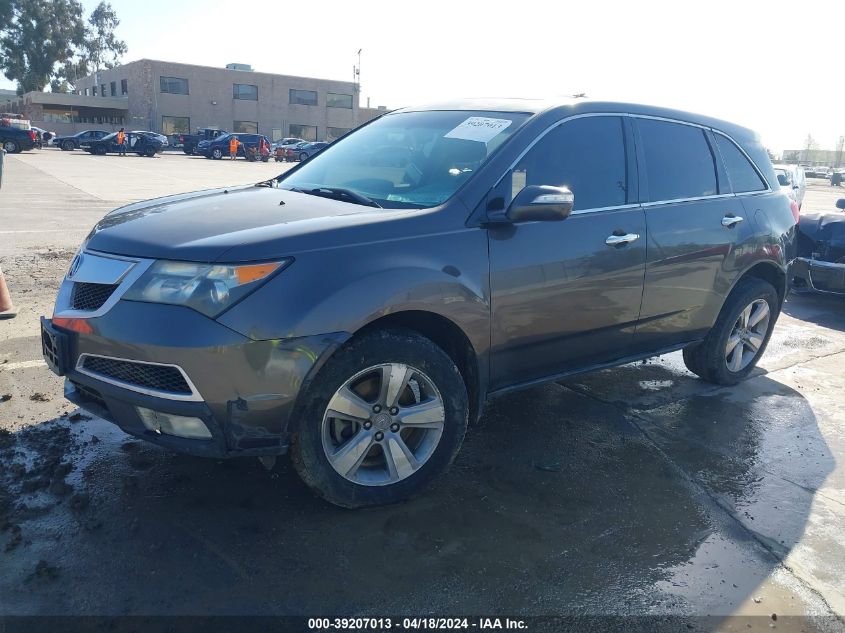 2012 Acura Mdx Technology Package VIN: 2HNYD2H34CH521072 Lot: 39207013