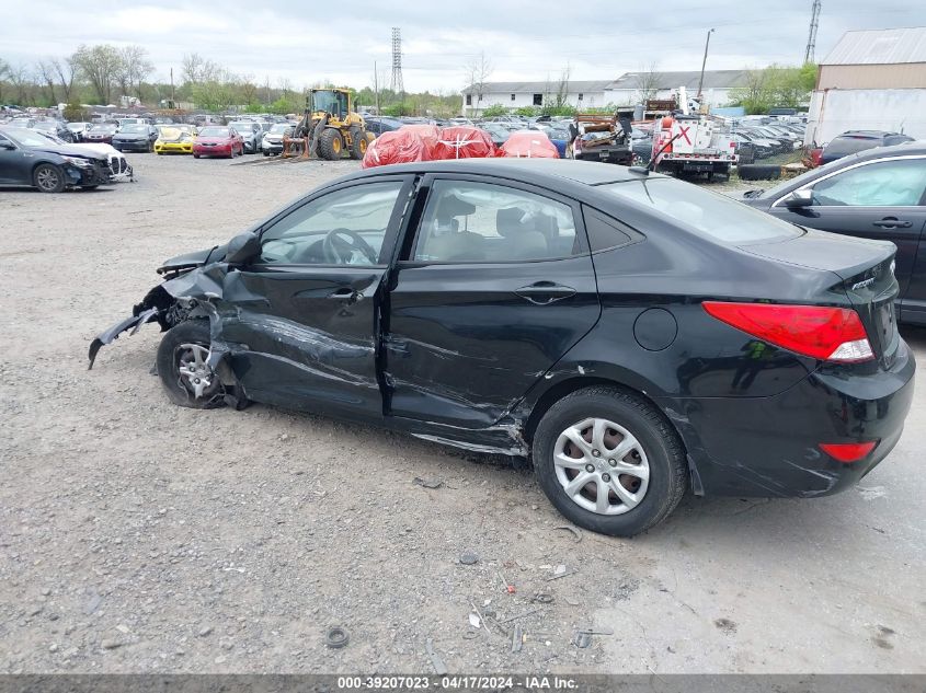 2014 Hyundai Accent Gls VIN: KMHCT4AE7EU739979 Lot: 39207023