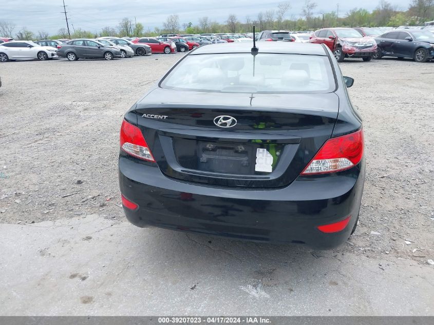 2014 Hyundai Accent Gls VIN: KMHCT4AE7EU739979 Lot: 39207023