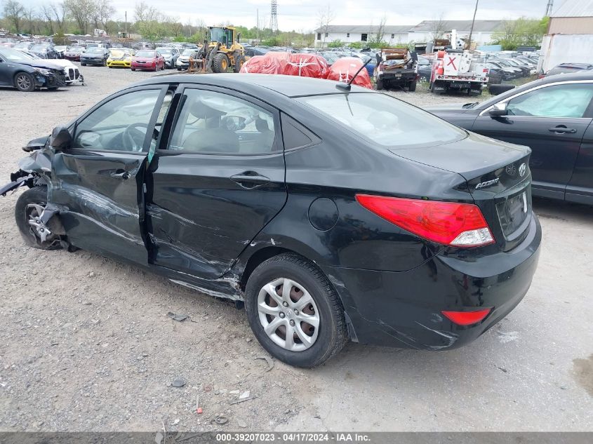 2014 Hyundai Accent Gls VIN: KMHCT4AE7EU739979 Lot: 39207023