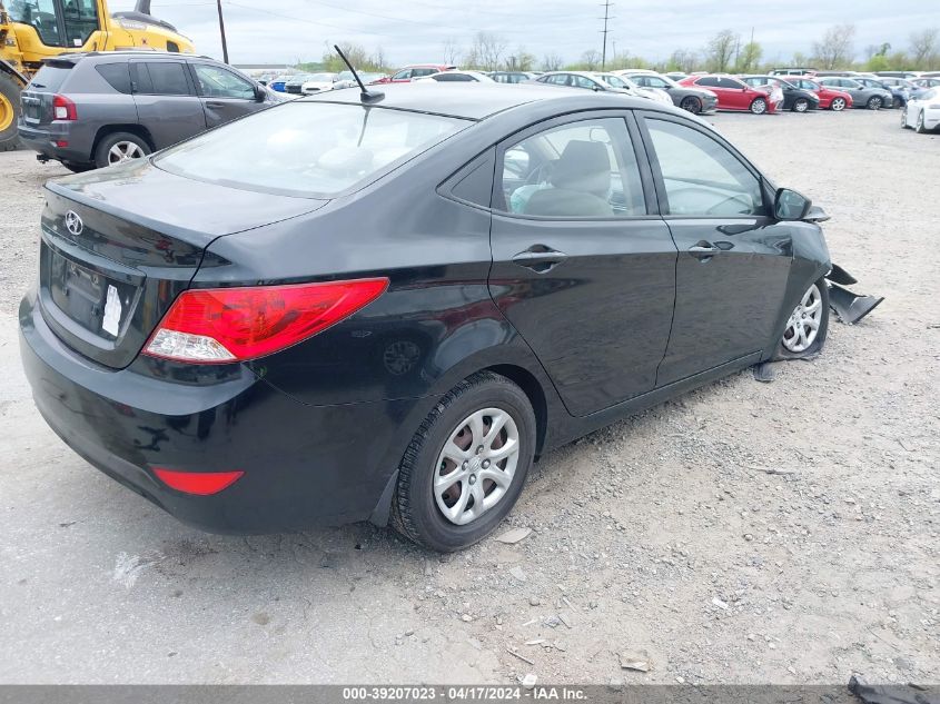 2014 Hyundai Accent Gls VIN: KMHCT4AE7EU739979 Lot: 39207023