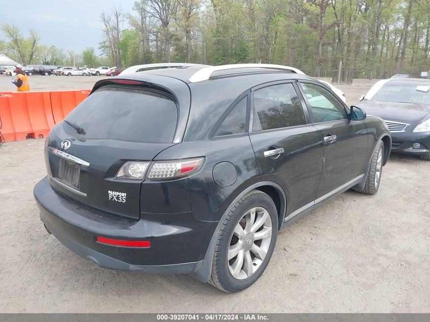 2008 Infiniti Fx35 VIN: JNRAS08U58X100992 Lot: 39207041
