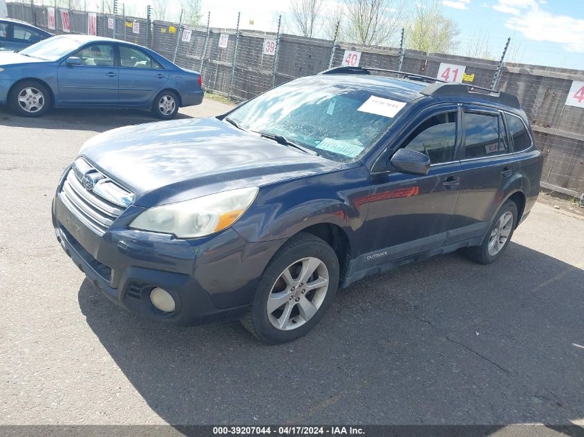 2013 Subaru Outback 2.5I Premium VIN: 4S4BRBBC0D3242451 Lot: 39207044