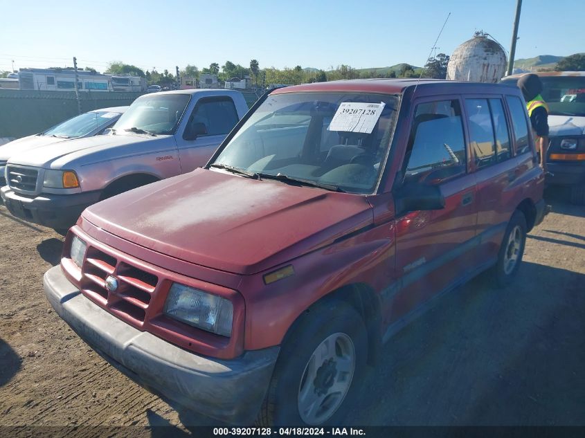 1998 Chevrolet Tracker VIN: 2CNBE1361W6917427 Lot: 39207128