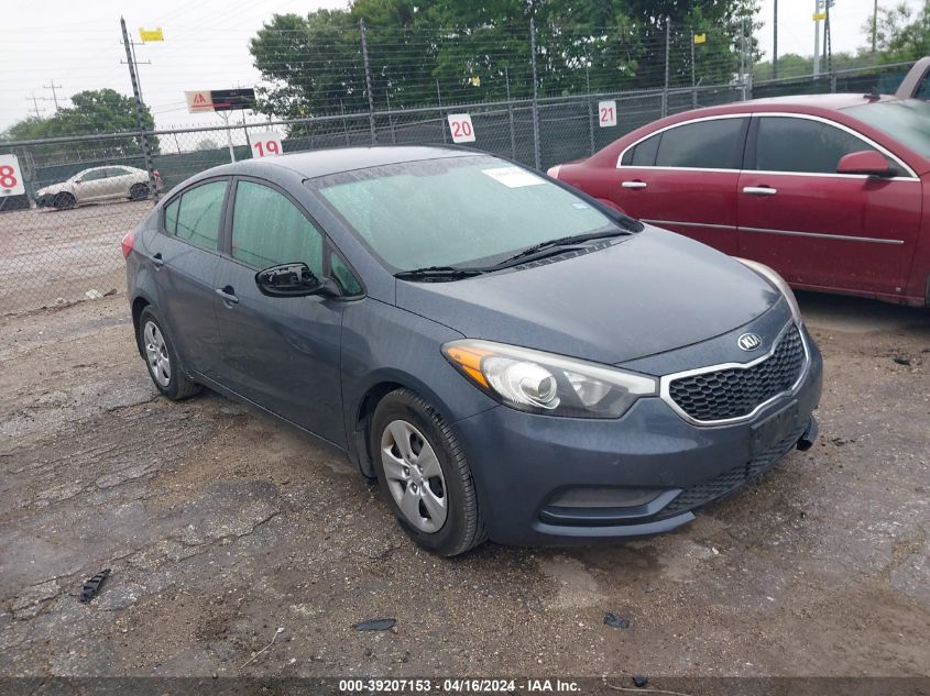 2016 Kia Forte Lx VIN: KNAFK4A67G5566469 Lot: 39207153