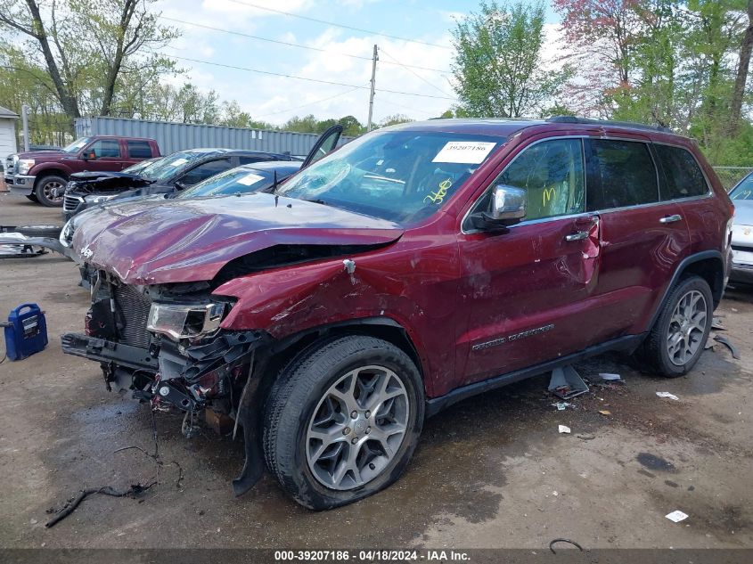 1C4RJFBG4LC178630 2020 JEEP GRAND CHEROKEE - Image 2