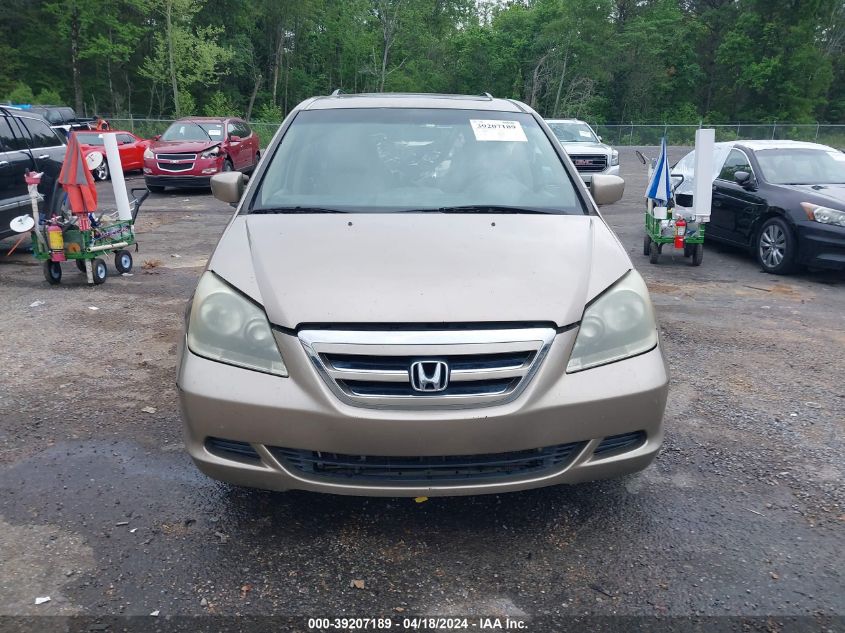 2007 Honda Odyssey Ex-L VIN: 5FNRL386X7B429375 Lot: 39207189